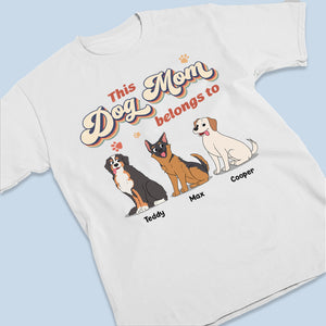 Mon chien me trouve cool - T-shirt unisexe personnalisé, sweat à capuche, sweat-shirt - Cadeau pour les propriétaires d'animaux et les amoureux des animaux