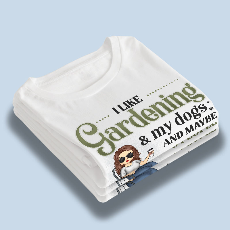 T-shirt, sweat à capuche et sweat-shirt unisexe personnalisé « Jardinage avec bébé en fourrure » pour chien et chat - Cadeau pour propriétaires d'animaux, amoureux des animaux et passionnés de jardinage