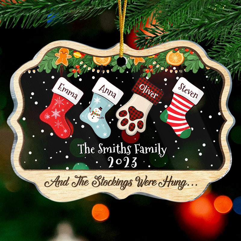 La famille est le plus beau cadeau de Noël ! Décoration personnalisée pour la famille - Acrylique en forme de Benelux - Cadeau de Noël pour les membres de la famille