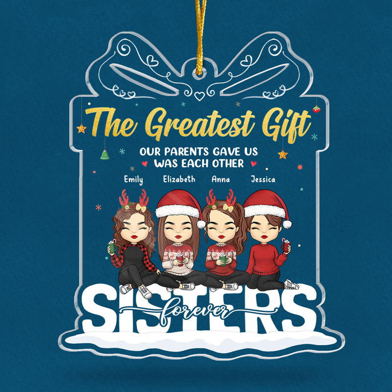 La famille transforme une maison en un foyer - Décoration personnalisée pour la famille - Boîte cadeau en acrylique - Cadeau de Noël pour les membres de la famille