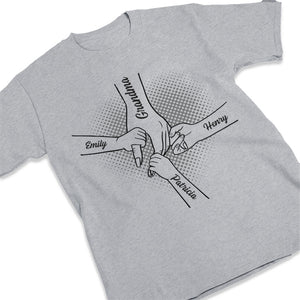 Ne t'inquiète pas mon cœur, je suis toujours là - T-shirt unisexe personnalisé pour la famille, sweat à capuche, sweat-shirt - Cadeau pour maman, grand-mère