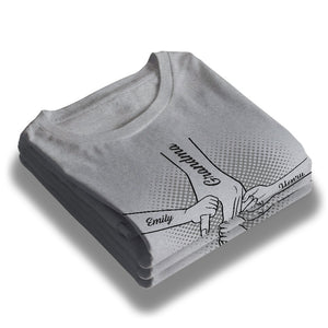 Ne t'inquiète pas mon cœur, je suis toujours là - T-shirt unisexe personnalisé pour la famille, sweat à capuche, sweat-shirt - Cadeau pour maman, grand-mère