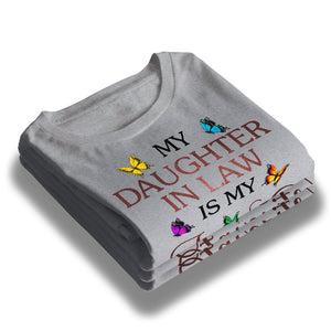 Ma belle-fille est mon enfant préférée - T-shirt unisexe, sweat à capuche, sweat-shirt - Cadeau de fête des mères, d'anniversaire pour maman