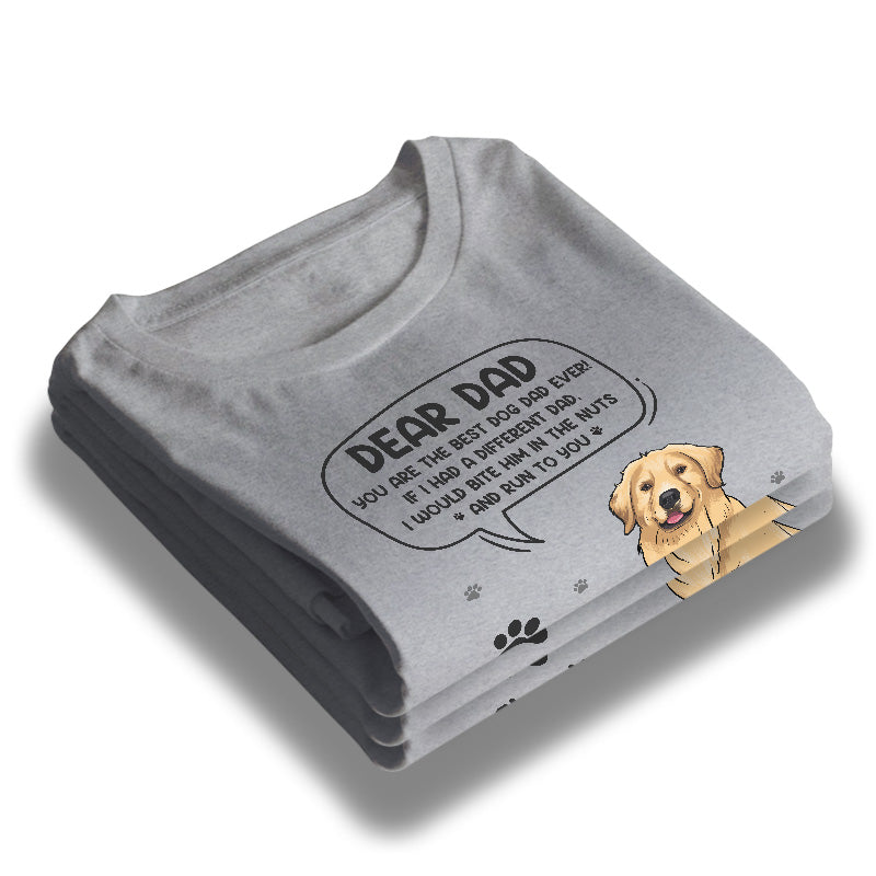 Vous êtes les meilleurs parents de chiens ! T-shirt unisexe personnalisé, sweat à capuche, sweat-shirt ! Cadeau pour la fête des pères, pour les propriétaires d'animaux et les amoureux des animaux.