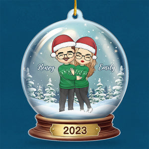 You Stole My Heart - Couple Personalized Custom Ornament - Acrylic Custom Shaped - Christmas Gift For Husband Wife, Anniversary