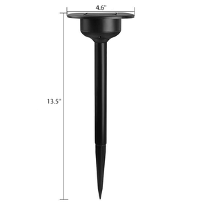Ne pensez pas que nous sommes loin l'un de l'autre - Lampe solaire de jardin commémorative personnalisée - Télécharger une image, un cadeau commémoratif, un cadeau de condoléances