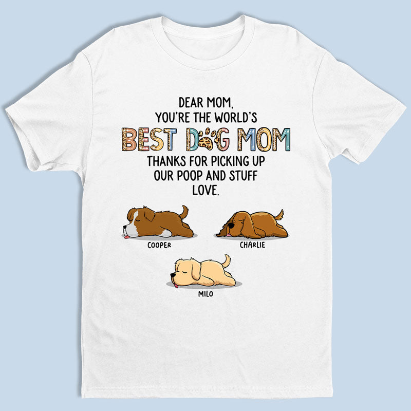 Je suis une maman de chien - T-shirt unisexe personnalisé, sweat à capuche, sweat-shirt - Cadeau pour les propriétaires et les amoureux des animaux