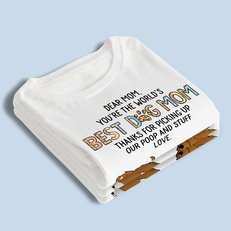 Je suis une maman de chien - T-shirt unisexe personnalisé, sweat à capuche, sweat-shirt - Cadeau pour les propriétaires et les amoureux des animaux