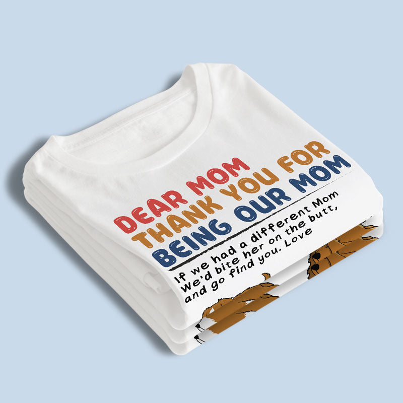 Être maman d'un chien est le meilleur métier - T-shirt, sweat à capuche et sweat-shirt unisexe personnalisé pour chien - Cadeau pour propriétaires et amoureux des animaux